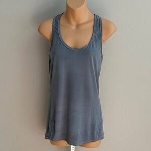 Chic Gray Sleeveless Tank Top